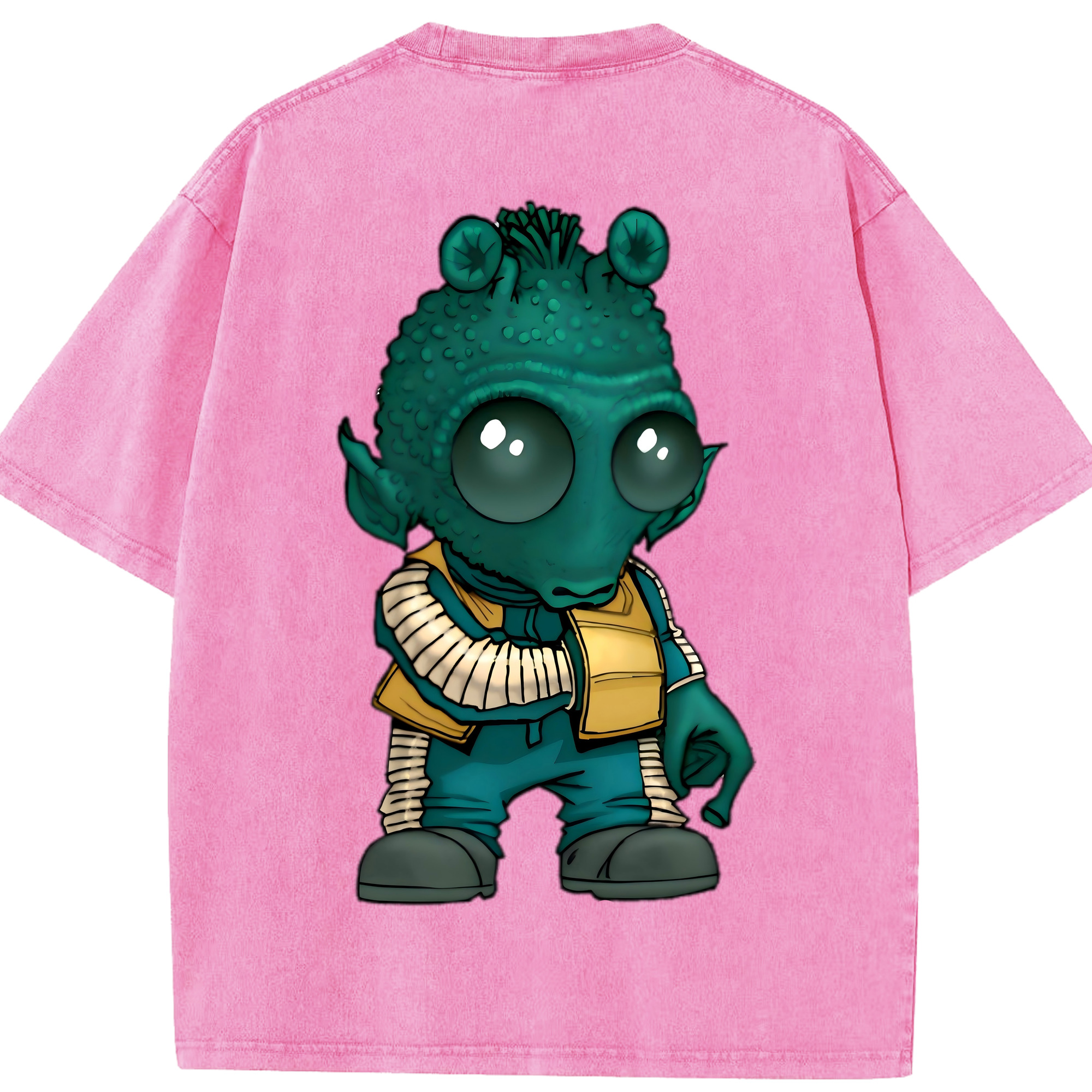 （画像用） スター・ウォーズ Star Wars 綿100% ヴィンテージ風 半袖Tシャツ（背面プリント）